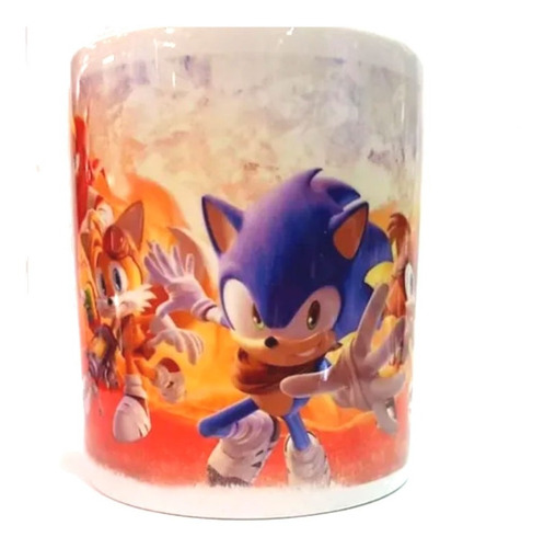 Taza De Ceramica Sonic 350cm3 