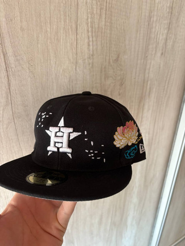 Gorra New Era Houston Astros Cherry Blossom Fitted 59fifty Negro 7 3/8 (58.7cm)