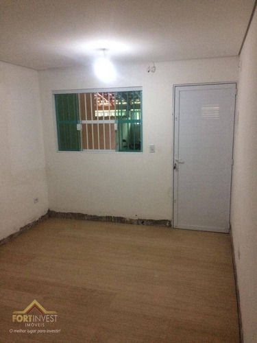 Imagem 10 de 11 de Casa Com 2 Dormitórios À Venda, 69 M² Por R$ 295.000,00 - Tude Bastos (sítio Do Campo) - Praia Grande/sp - Ca0894