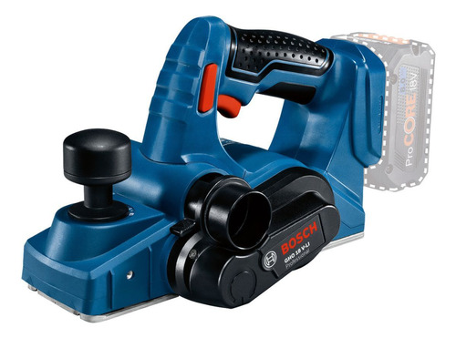Cepillo A Batería Bosch Gho 18v-li + Lijadora Orbital S/bat Azul