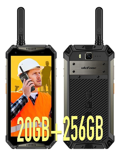 Ulefone Armor 20wt,20g+256gb, Con Ptt Walkie Talkie