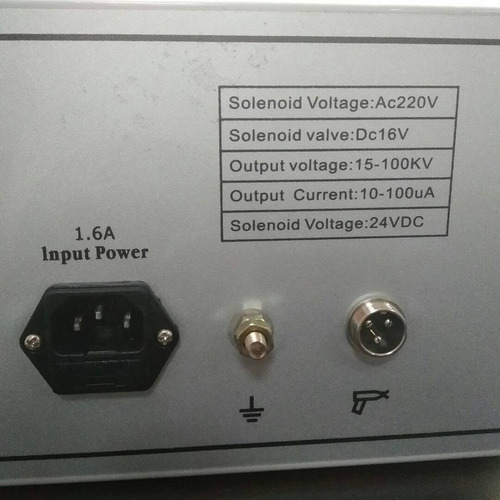 Imagen 7 de 9 de Equipos De Aplicacion Para Pintura Electrostatica