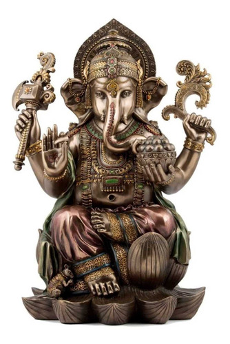 Figura Ganesh 45cm - Diosa Elefante Hindu Ganesha Veronese 