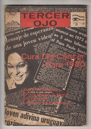 Esoterismo Uruguay 1978 Revista Tercer Ojo Nº 3 Zhoar Escasa