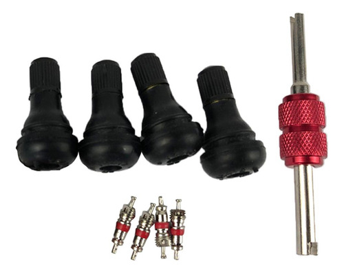 2 X 4x Tr412 Vástagos De Válvula Rechonchos De Neumático