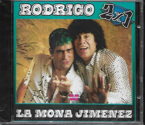 Rodrigo + La Mona Jimenez + Cachumba Album 2x1 Cd Sellado