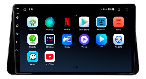 Multimidia Nissan Kicks Sense 2025 Qled Carplay Android 64gb