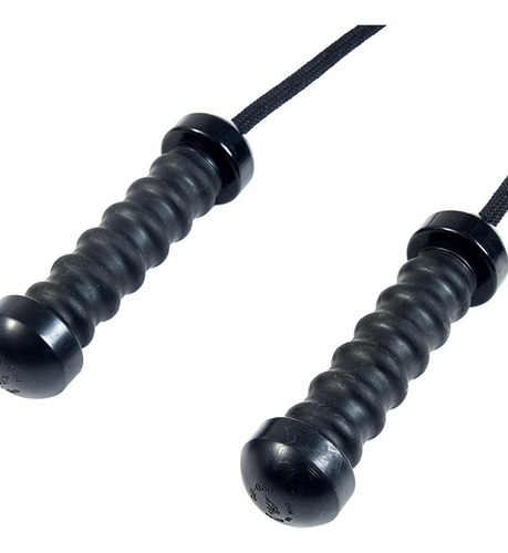 Accesorio Para Tirar Hacia Abajo De Tríceps Cuerda Negro