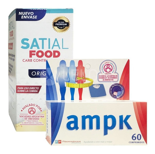 Imagen 2 de 2 de Kit Satial Food & Ampk 60