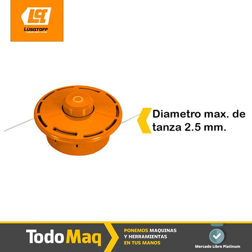Imagen 6 de 9 de Desmalezadora Motoguadaña 52cc Garden Plus Lusqtoff