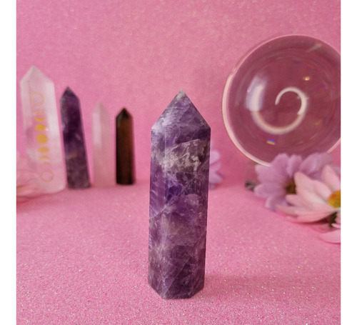 Punta Cuarzo Obelisco Reiki Natural Energy 5cm