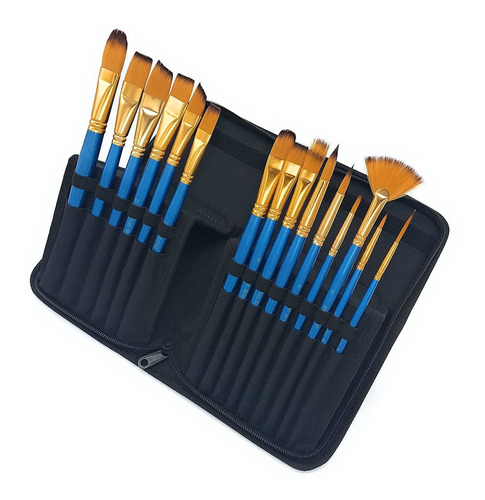 Set De Pinceles De Arte 15 Unidades Artist Brush