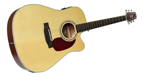Imagem 5 de 10 de Violão Seizi Tokyo Cutaway Natural Satin Com Bag