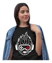 Comprar Playera De Gamers\u002Ffrikis Para Mujer Personalizada Cleen Alex