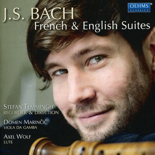 J.s. Bach; Cd De Suites En Francés E Inglés De Stefan Temmin