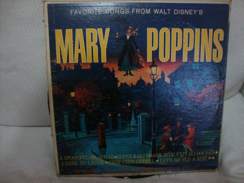 Vinilo Mary Poppins Richard Robert Sherman Bs1