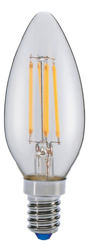Ampolleta Led Filamento Vela 4w Luz Cálida E14 Westinghouse