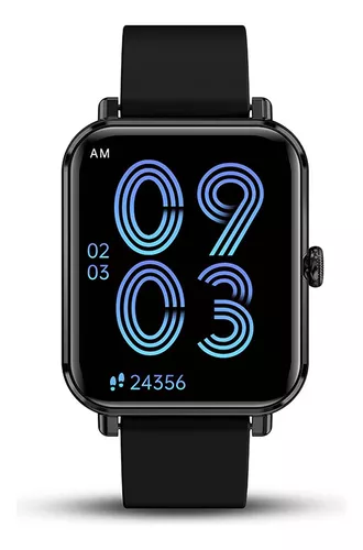 Smartwatch Reloj Inteligente Stf Kronos Ultimate Amoled Color de la caja  Negro Color de la correa Negro Color del bisel Negro Diseño de la correa  Silicona