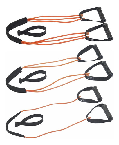 Extensor Tubo Elástico Kallango Cor Laranja