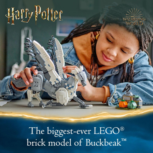 Juguete Coleccionable Lego Harry Potter Buckbeak El Hipogrif