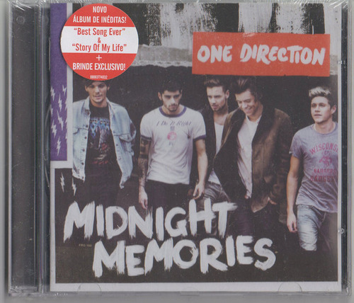 Cd - One Direction  Midnight Memories