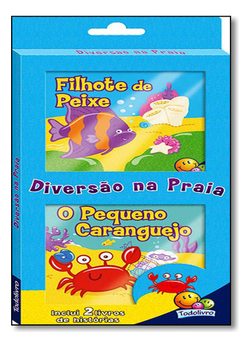 Diversão Na Praia - Coleção Aventuras 2 Em 1, De The  Clever Factory. Editora Todolivro, Capa Mole Em Português