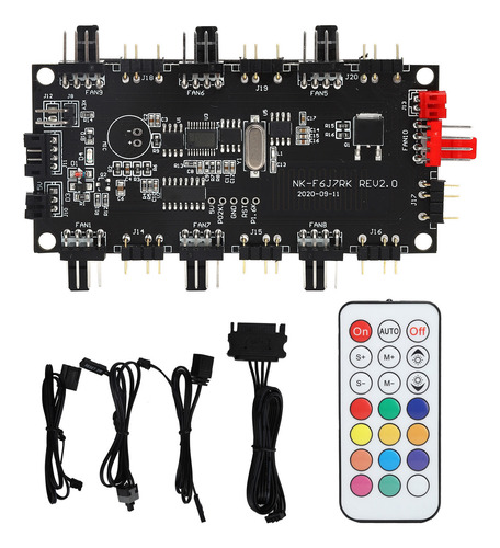 Controlador Led Pcb, Fuente De Alimentación, Ventilador, 4/3