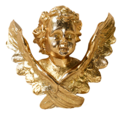 New Escultura De Pared De Querubín, Decoración Artística De