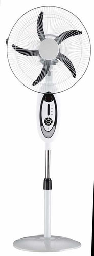 Ventilador 16 Batería Recargable Control Luz Led Puerto Usb