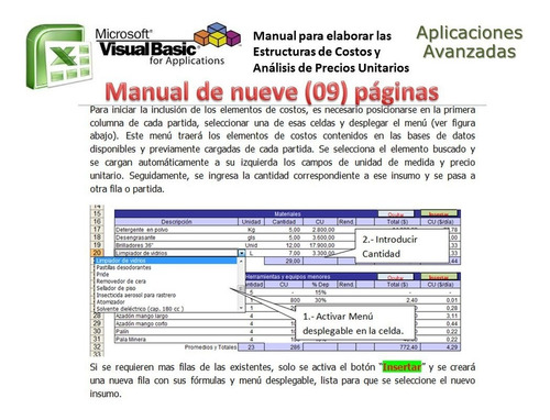 Imagen 3 de 6 de Sistema Estructuras De Costos Excel + Inflación (ver Video)