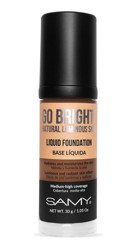 Base Liquida Samy Go Bright 8 Deep X 30g