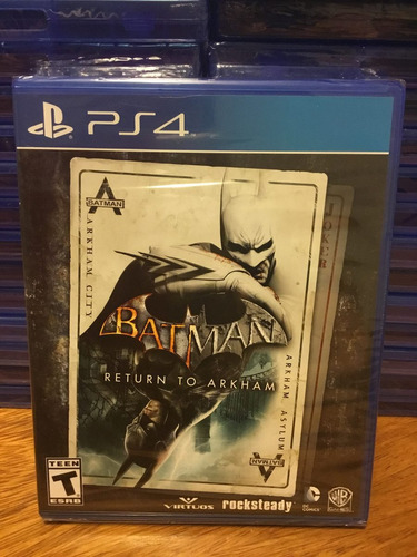 Batman Return To Arkham-ps4-fisico-nuevo Sellado- Playgamers