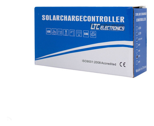 Imagen 5 de 10 de Regulador Panel Solar 10a Ltc Electronics Display Lcd