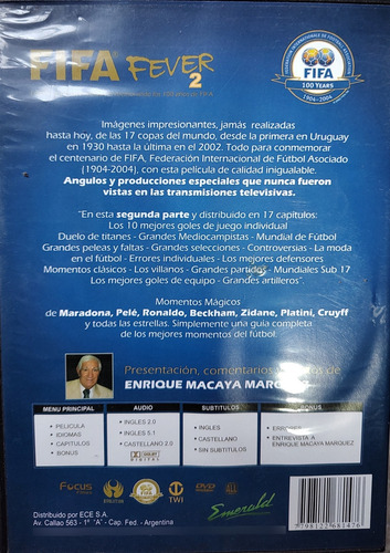 Fifa Fever: Centenario 2 Dvd (Usado)
