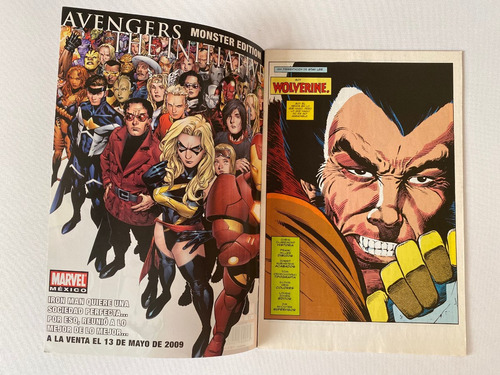 Comic Wolverine #1 Marvel Clasico 17 Mexico 2009 Editorial (Usado)