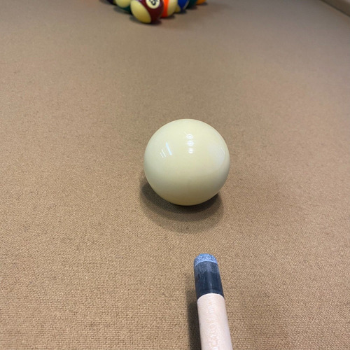 Bola Blanca De Tiro De Billar