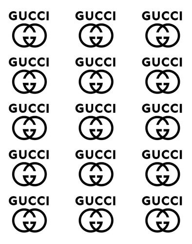15 Apliques(patch) Emblema Logo Gucci Termocolante