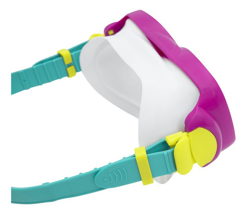 Set Buceo De Máscara, Snorkel, Aletas Rosa Bestway