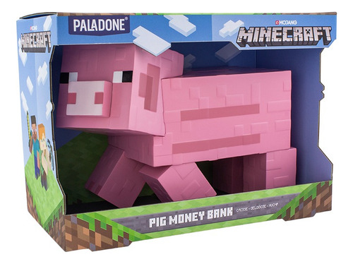 Alcancía De Pig V2 Minecraft Para Niños