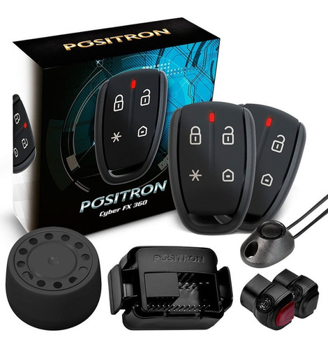 Kit Alarme Automotivo Positron Fx360 + Chave Canivete Px80