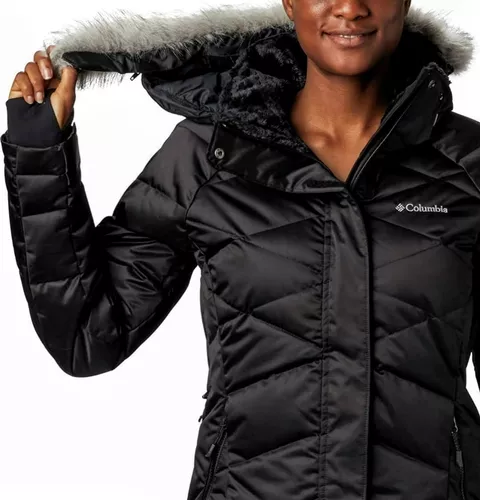 Campera De Pluma Columbia Lady Down Mujer Impermeable
