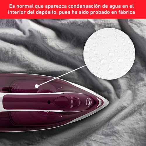 Plancha Navy De Vapor Express Steam Azul