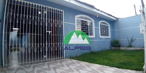 Casa Com 3 Dormitórios À Venda, 100 M² Por R$ 325.000,00 - Sítio Cercado - Curitiba/pr - Ca0413