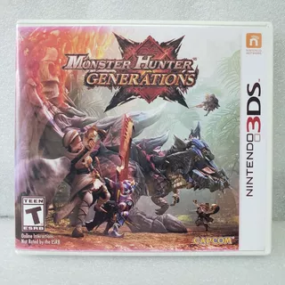 Monster Hunter Generations 3ds Jogo Original Seminovo