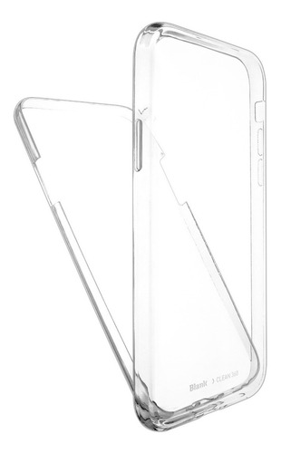 Funda Silicon Transparente 360 Grado Para iPhone XR
