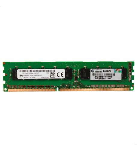 Memória Ram Micron 8gb Ddr3-1333 Mt18ksf1g72az-1g4e1zf Pc3l