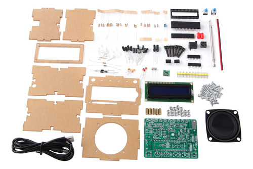 Receptor De Radio Fm Diy, 87 A 108 Mhz, Pantalla Lcd Digital