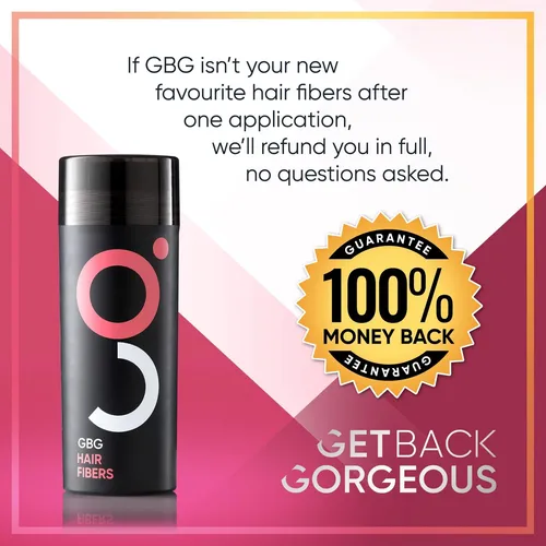 Hair Fibers Get Back Gorgeous Para Cabello Fino, 25 G, Color