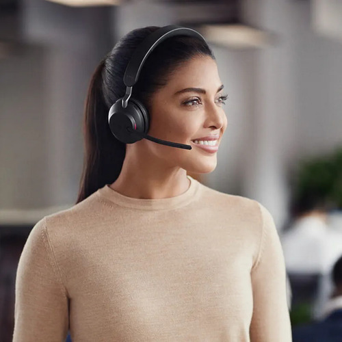 Audífonos Jabra Evolve2 65 Ms Stereo Inalámbrico Negro