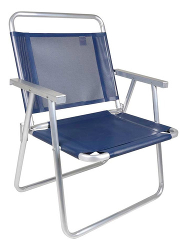 Silla Sillón Oversize Mor Aluminio Playa Camping